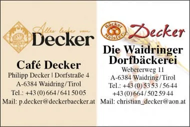 Baecker-Meister-Decker